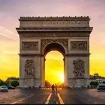 Champs-Elysees - Arc De Triomphe - 2 Pieces - 4P
